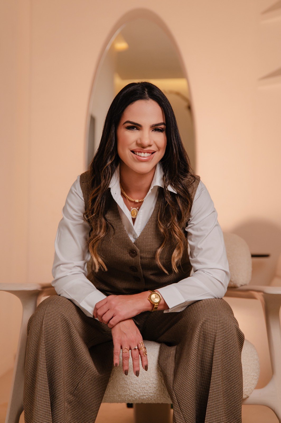 Dra. Anastácia Soares em atendimento